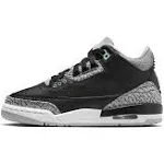 Air Jordan 3 Retro (GS) in Schwarz in Größe 36