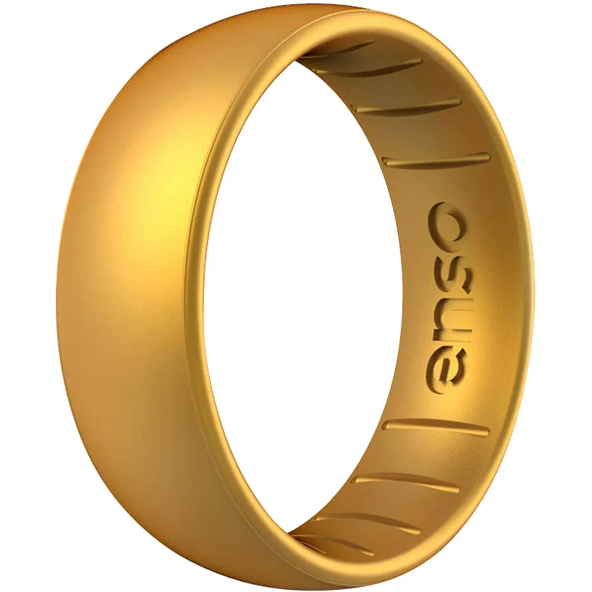 Enso Rings Classic Elements Series Silicone Ring - Gold - 7