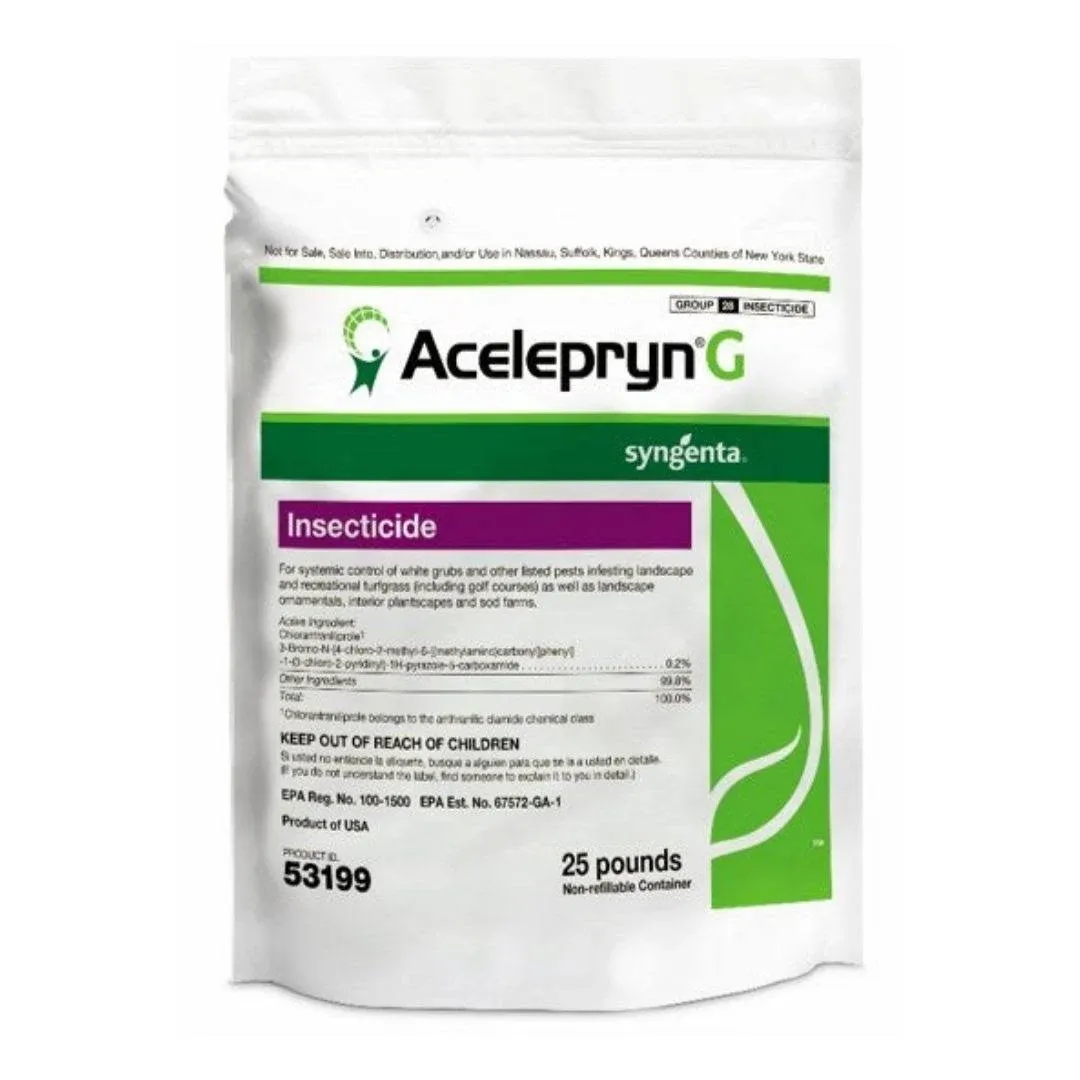 Syngenta Acelepryn- Dupont Insecticide 0.2% Granular 25 lbs