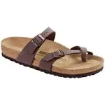 Birkenstock Women's Mayari Birkibuc Sandal, Size: 38 N, Brown