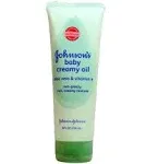 Johnson's Baby Oil Creamy Aloe & Vitamin E 8 fl oz