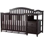 Sorelle Berkley Crib and Changer - Espresso