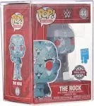 Funko Pop! Artist Series: #44 WWE The Rock Vinyl Figure Walmart Exclusive NEW