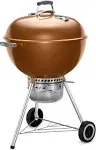 Weber 22 in. Original Kettle Premium Charcoal Grill Copper