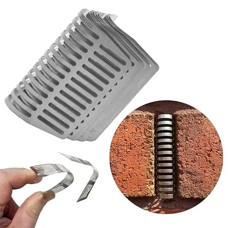 Rid-O-Mice Stainless Steel Brick Weep Hole Covers (40, 2.75 Inch) Stops and Keeps Out Mice, Wasps, Bees, Lizards, Snakes, Scorpions and Many Insects.