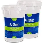 RX Clear 1" Stabilized Chlorine Tablets - 100 lbs.