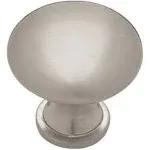 Liberty 1-1/4&#034; Classic Round Cabinet Knobs Satin Nickel 10-Pack P50154L-STN NEW!