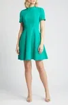 Women's Mayra Fit & Flare Dress In Agave Green