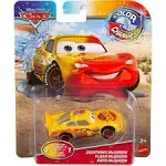 Disney Pixar Cars Color Changers 2 in 1 Lightning McQueen Diecast Vehicle New