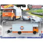 Hot Wheels Team Transport Fleet Flyer with '18 Porsche 917 LH