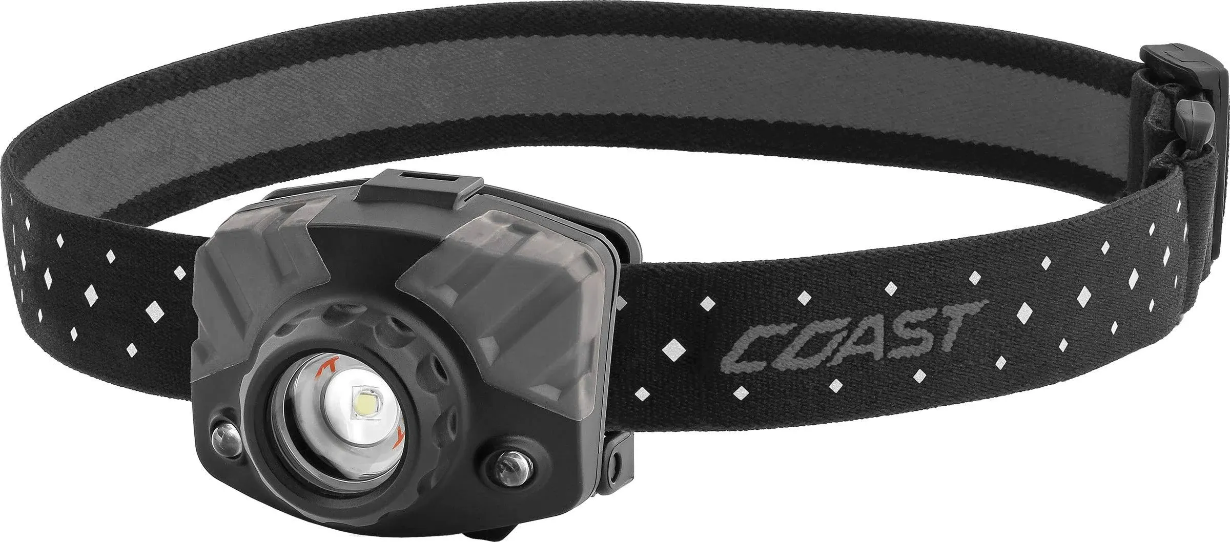 FL68 Tri-color Wide Angle Flood Beam Headlamp- Black/Grey