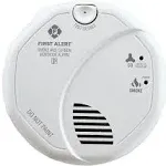 First Alert BRK SC7010B Hardwired Smoke and Carbon Monoxide (CO) Detector with Battery Backup , White