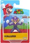 World of Nintendo Super Mario Waluigi Mini Figure