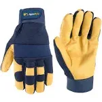 Men&#039;S Leather Palm Work Gloves | Heavy Duty, Form Fitting for Improved Dexterity