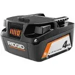 NEW - RIDGID 18V Li-Ion 4AH Battery AC87004 Lithium Ion - FREE SHIPPING!