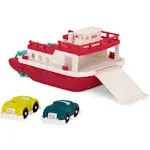 Wonder Wheels - Ferry Floating Bath 100% Recyclable, Toy Boat with Cars for