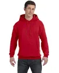 Hanes ComfortBlend EcoSmart Pullover Hoodie Sweatshirt Deep Red L Men's