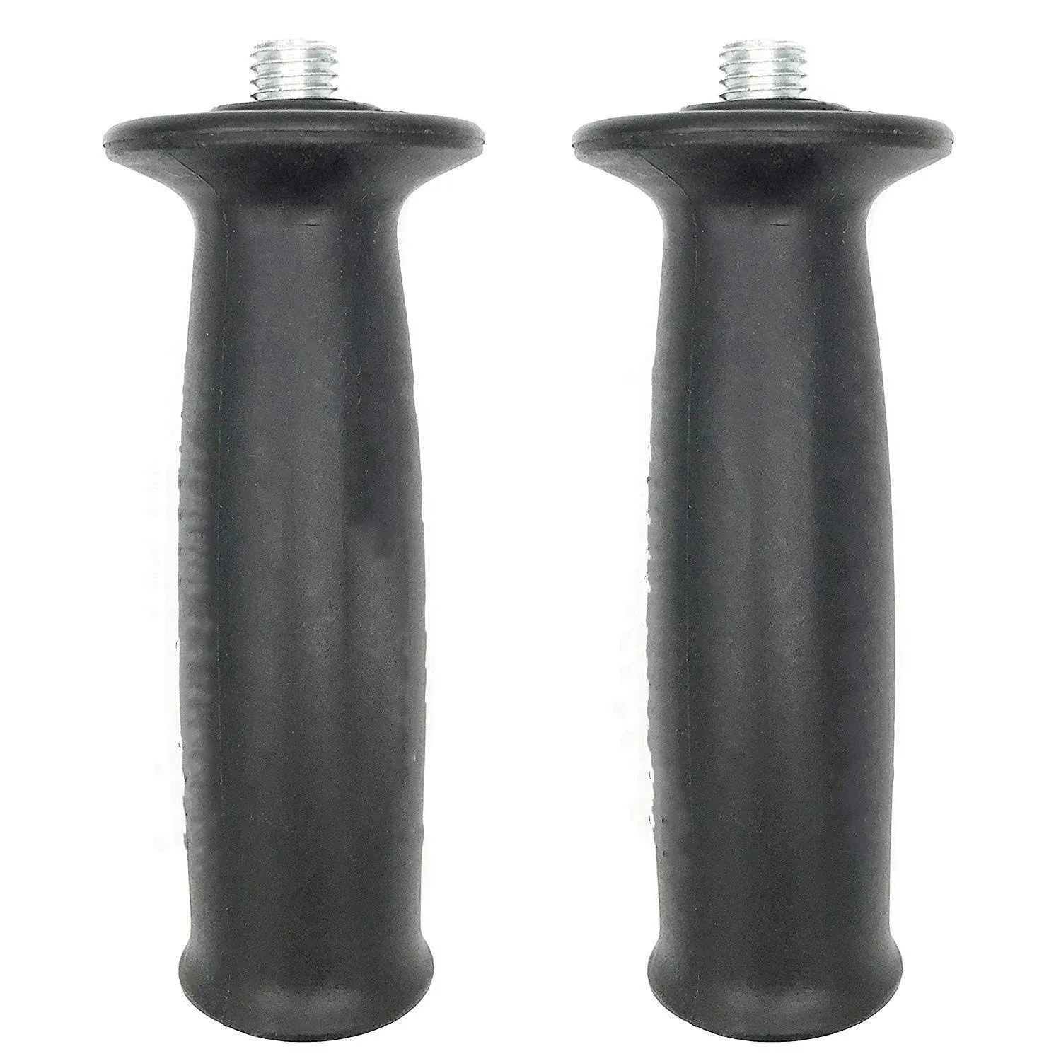 12mm Dia Thread Plastic Angle Grinder Sander Handle Tool Black 2pcs