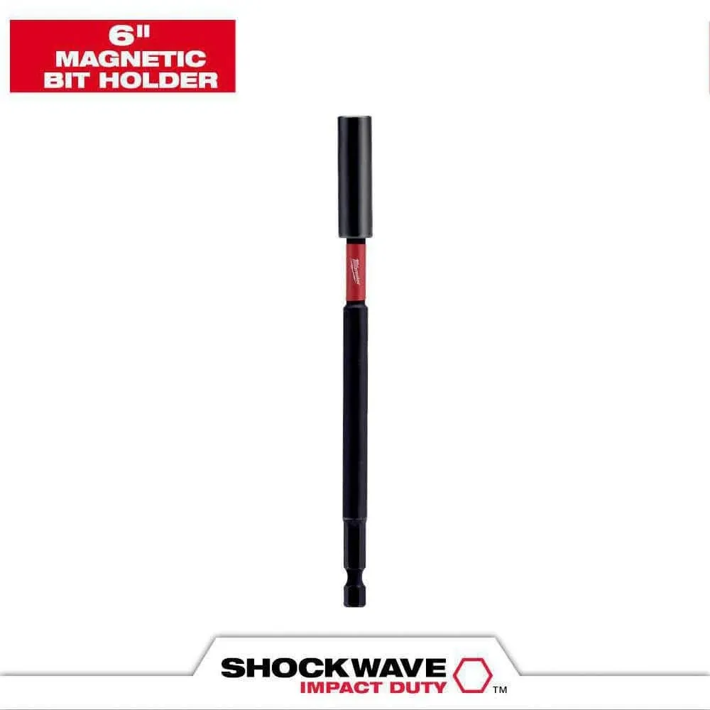 Milwaukee 48-32-4511 - 6" Shockwave Magnetic Bit Holder