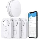 Govee Smart Floor Water Sensor - No Additional Wires - Wi-Fi Gateway Connection Design B5040101