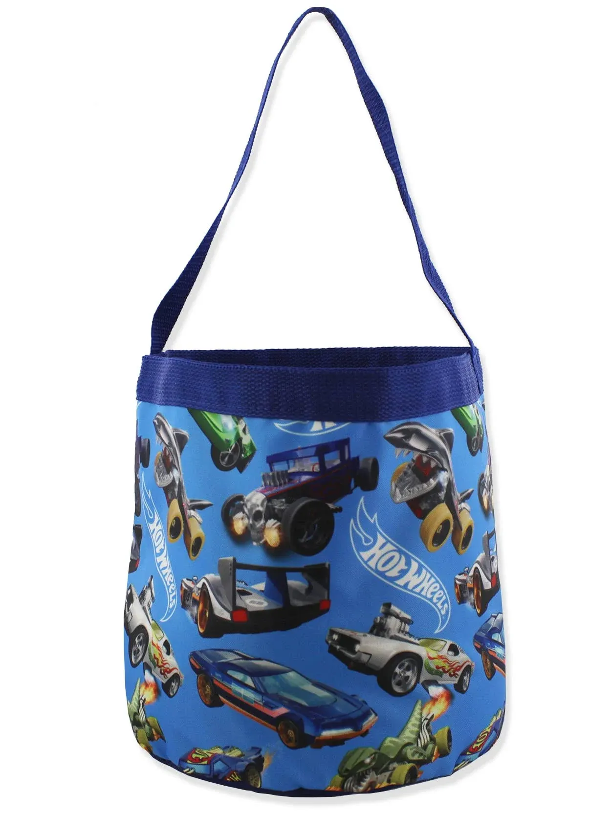 Hot Wheels Collapsible Nylon Basket Tote Bag