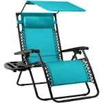 Collapsible zero gravity outdoor lounge chair Terrace lounge chair