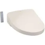 Toto SW3056#12 S550e Washlet Elongated Bidet Toilet Seat with Contemporary Lid Sedona Beige Finish