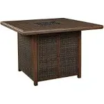 Ashley Paradise Trail Bar Table with Fire Pit