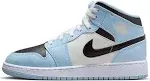 Air Jordan 1 Mid Ice Blue 37.5