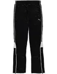 Puma Boys 14-16 LARGE Pure Core Soccer Pants Black White Polyester New #60124