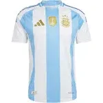 Adidas Argentina Home Authentic Jersey 2024 White/Blue Burst / L