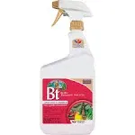 Bonide Thuricide BT Concentrate, 16 oz Ready-to-Mix Solution for Caterpillar, Worm and Moth Control in Home Garden