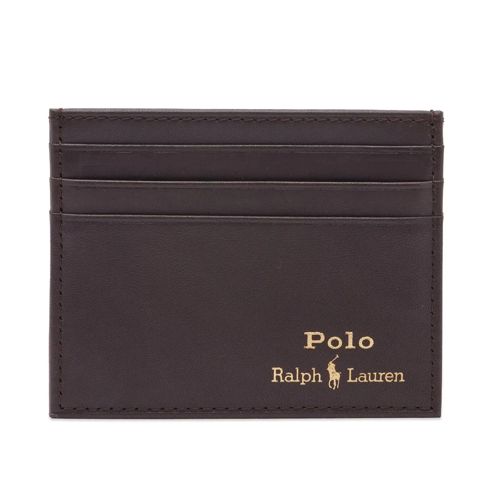 Polo Ralph Lauren Leather Card Holder Brown