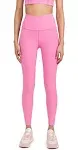 Beyond Yoga Spacedye at Your Leisure High Waisted Midi Legging | Pink Bloom Heather / XL