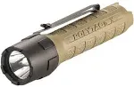 Streamlight PolyTac X Flashlight - Uses 2 x CR123A (Included) or 1 x 18650 Battery - 600 Lumens - Blister or Box Packaging - Black, Yellow, or Tan