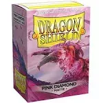 Dragon Shield Matte Sleeves - Pink Diamond (100)