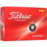 Titleist TruFeel 2024 Golf Balls Yellow