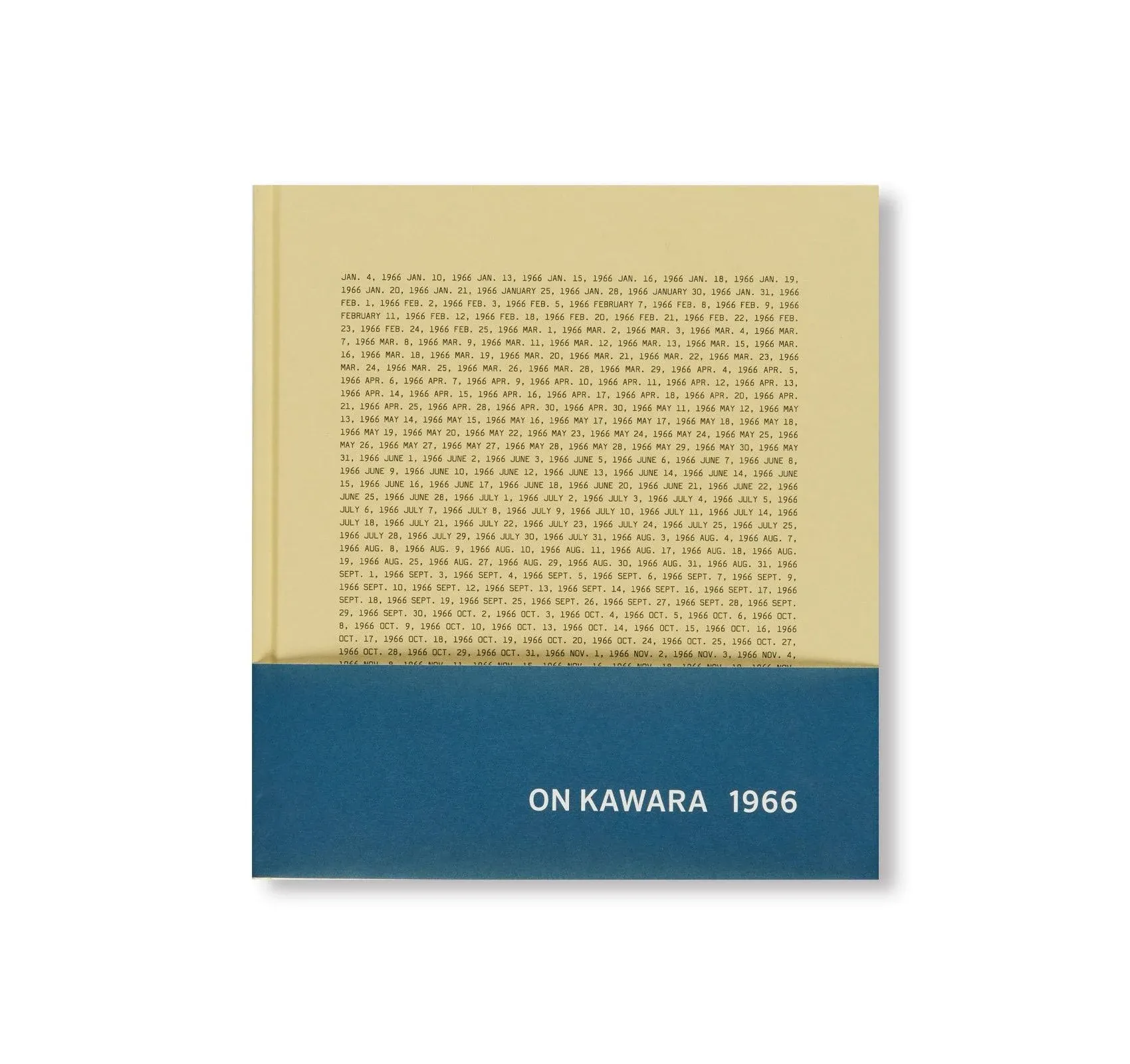 On Kawara 1966, Hardcover by Kawara, on (ART), Like New Used, Free shipping i...