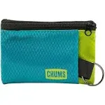 Chums Surfshorts Compact Rip-Stop Nylon Wallet - Blue/Green