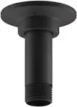 Kohler K-7396 3" Ceiling-Mount Rainhead Arm and Flange - Matte Black