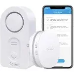 Govee WiFi Water Leak Detector, Smart App Leak Alert, Wireless Water Sensor and Alarm with Email, Notification, App Alerts, Remote Monitor Leak for