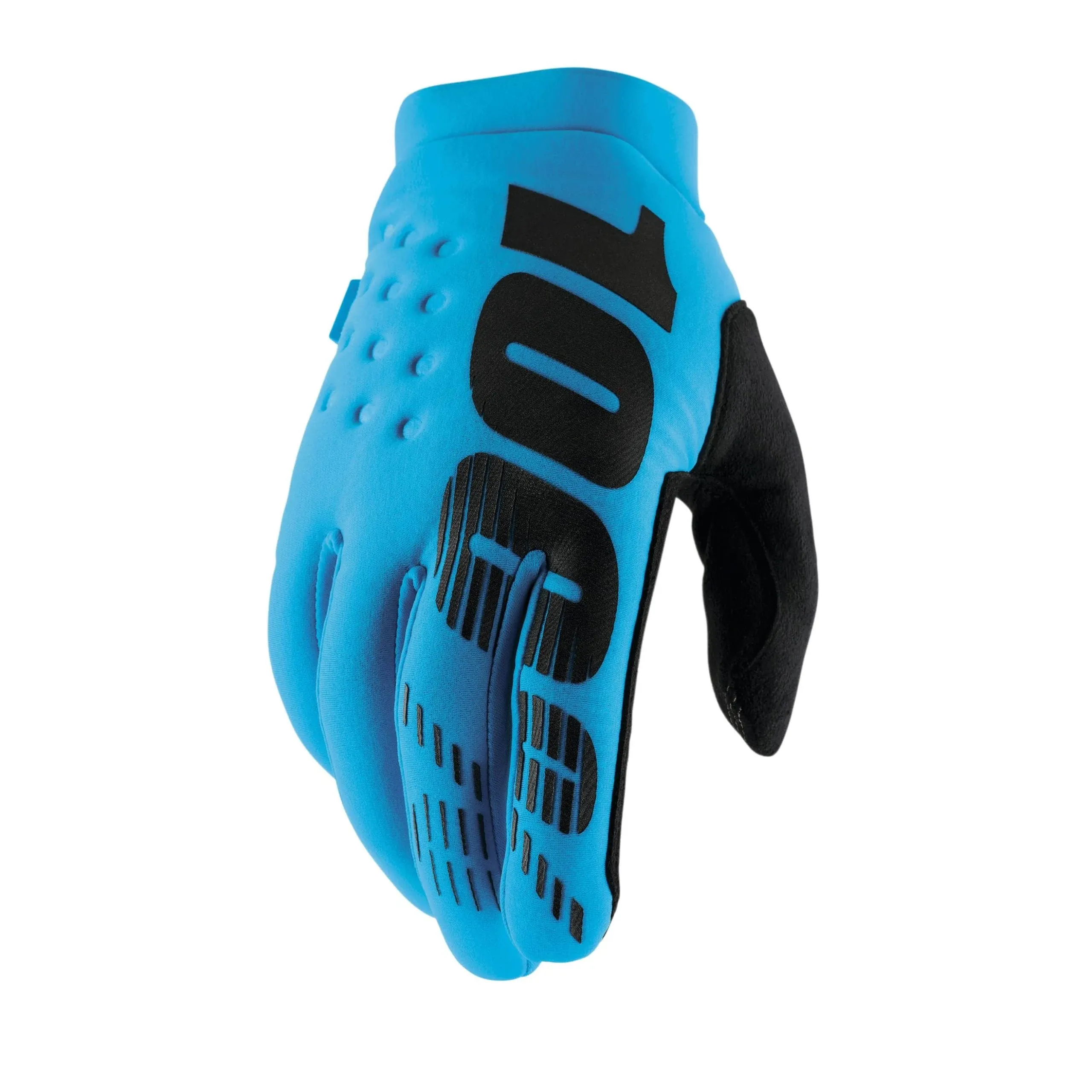 100% Brisker Gloves-Turquoise XL