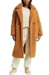 UGG Women's Gertrude Long Teddy Coat