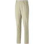 Puma Men's Dealer 5 Pocket Golf Pants - Alabaster