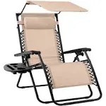 Best Choice Products Folding Zero Gravity Patio Lounge Chair