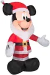 Airblown Mickey with Santa Beard