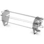 Weber 16 In. Stainless Steel Rotisserie Skewer Set 7675 Weber 7675 077924174292