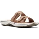 "Women's Cloudsteppers Breeze Piper Comfort Slide Sandals In Grey"