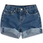 Levi's Girls Girlfriend Denim Shorty Shorts