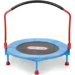 Little Tikes Easy Store 3ft Round Trampoline Exercise Trampoline